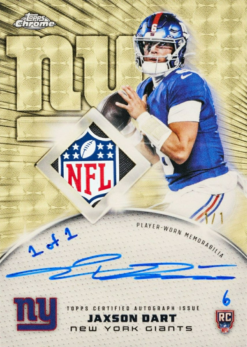 2025 Topps Chrome Football NFL Hobby Jumbo Box - Taass discount