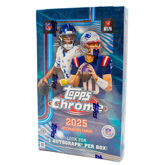 2025 Topps Chrome Football NFL Hobby Box - Taass for sale