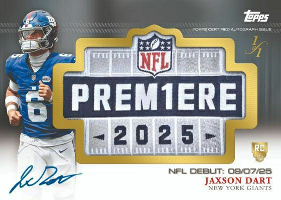 2025 Topps Chrome Football NFL Hobby Box - Taass for sale