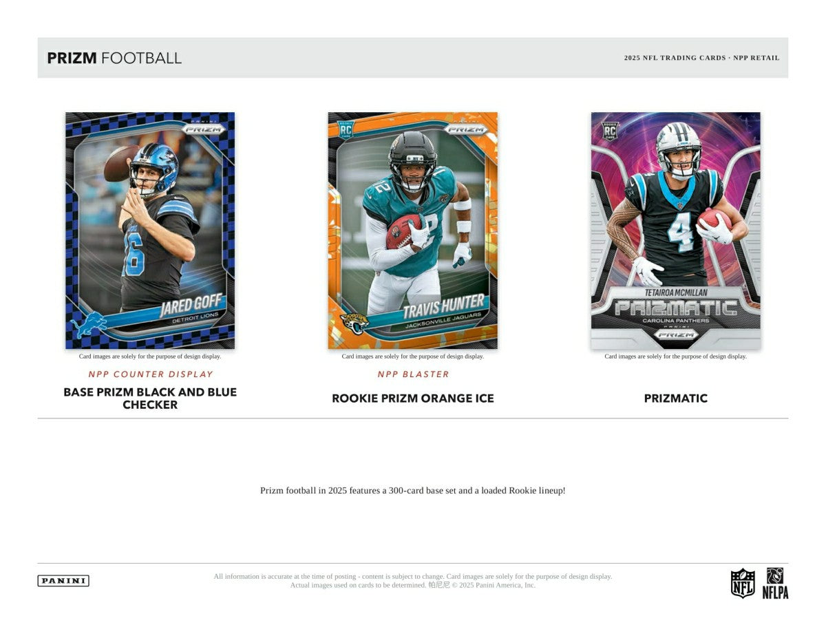 2025 Panini Prizm Football NFL Blaster Box - Taass for sale