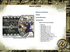 2024 Topps Resurgence Football Mega Box - Taass online