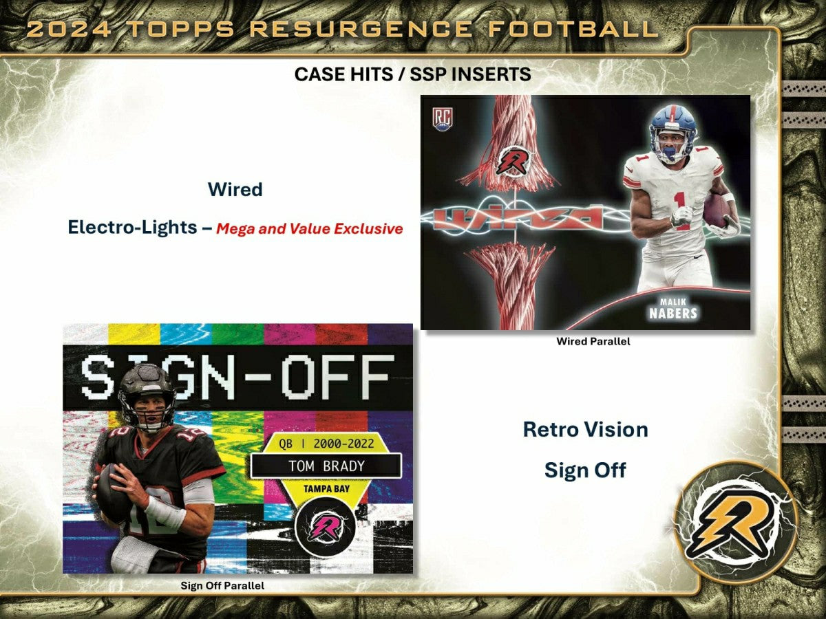2024 Topps Resurgence Football Mega Box - Taass online