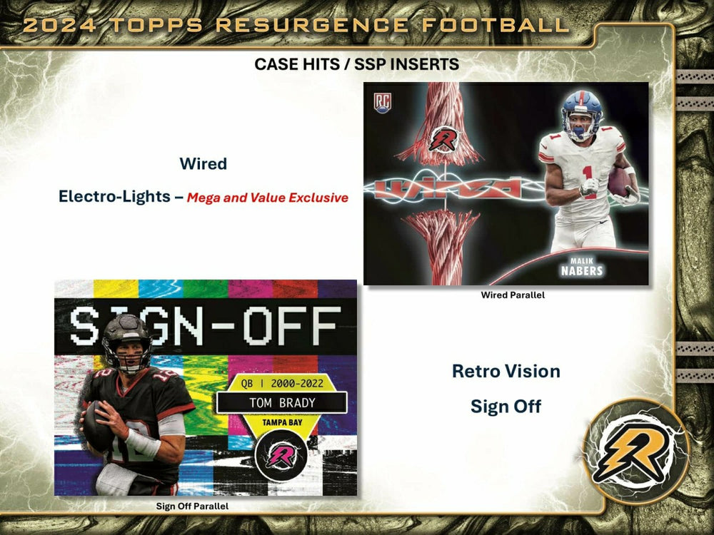 2024 Topps Resurgence Football Mega Box - Taass online