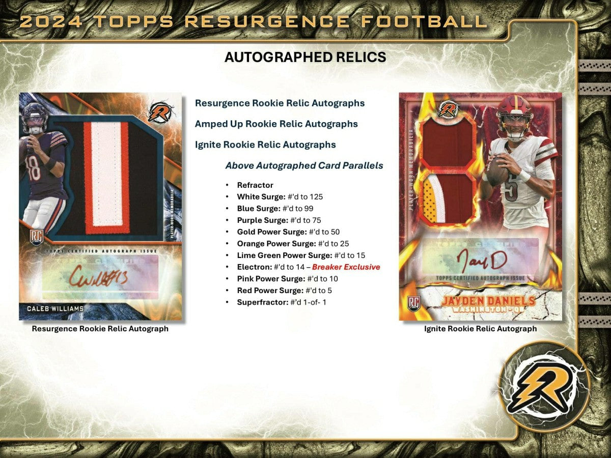 2024 Topps Resurgence Football Mega Box - Taass online