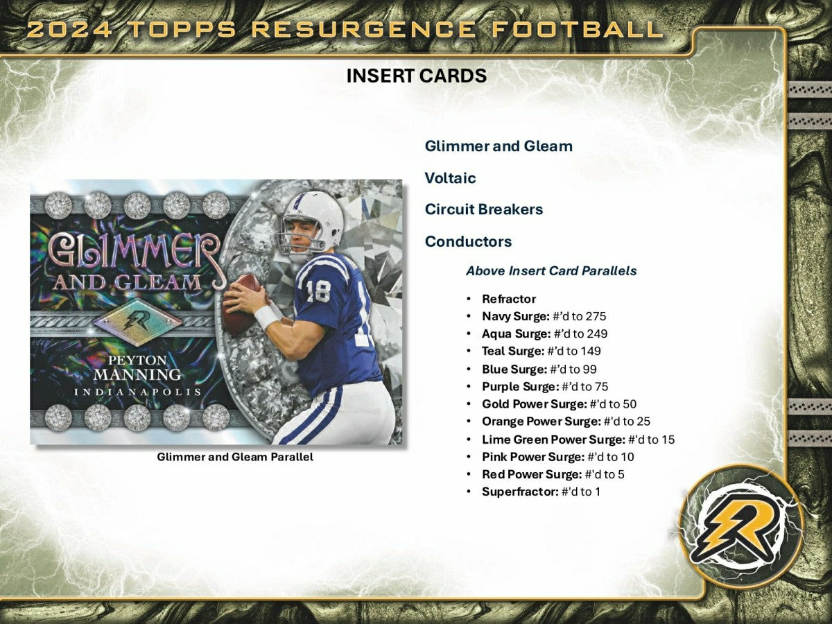 2024 Topps Resurgence Football Breaker Delight Box - Taass near me