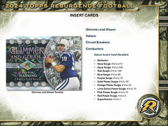 2024 Topps Resurgence Football Breaker Delight Box - Taass near me