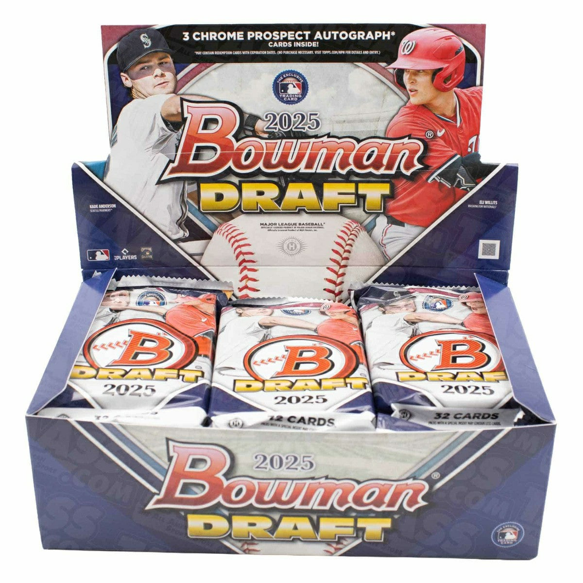 2025 Bowman Draft Baseball MLB Hobby Pack - Taass near me