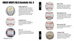 2025 Under Wraps MLB Autogramm Baseball Mystery Box Vol. 2 - Taass sale