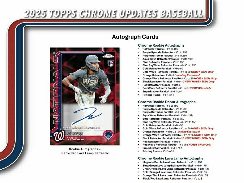 2025 Topps Chrome Update Baseball MLB Blaster Box - Taass near me