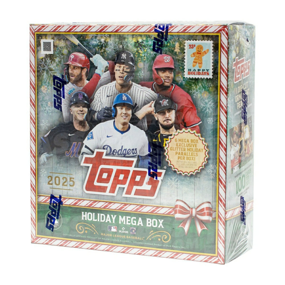 2025 Topps Holiday Baseball MLB Mega Box - Taass for sale