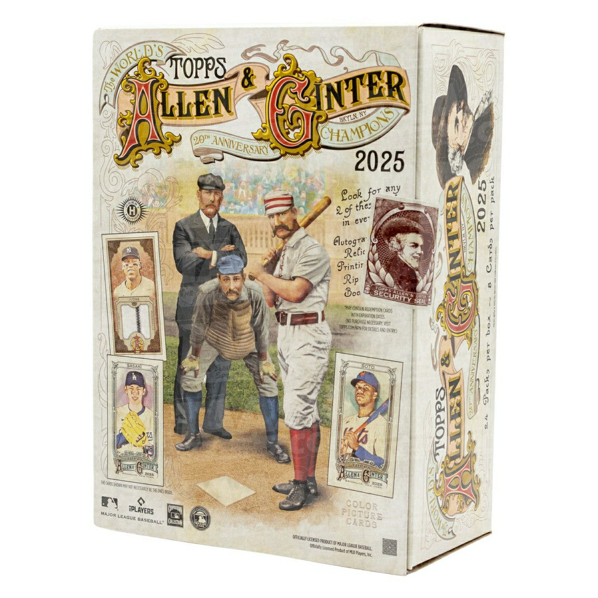 2025 Topps Allen & Ginter Baseball MLB Hobby Box - Taass US