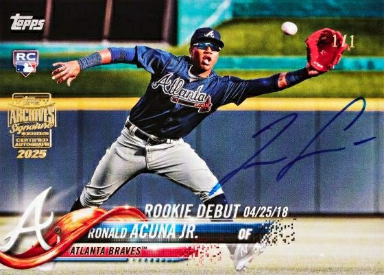 2025 Topps Archives Signature Series Baseball Hobby Box - Active Player Edition - Taass for sale
