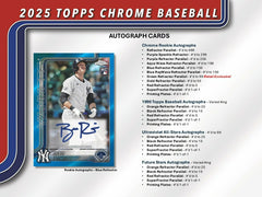 2025 Topps Chrome Baseball MLB Mega Box - Taass US