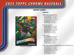 2025 Topps Chrome Baseball MLB Breaker Delight Box - Taass online