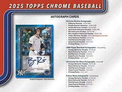 2025 Topps Chrome Baseball MLB Blaster Box - Taass near me