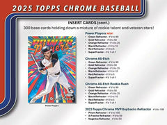 2025 Topps Chrome Baseball MLB Hobby JUMBO Box - Taass sale