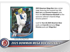 2025 Bowman Baseball MLB Mega Box - Taass sale