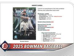 2025 Bowman Baseball MLB Hobby Box - Taass for sale