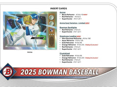 2025 Bowman Baseball MLB Hobby Box - Taass for sale