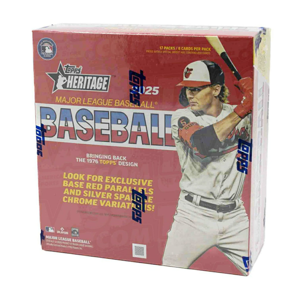 2025 Topps Heritage Baseball MLB Mega Box - Taass US