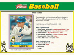 2025 Topps Heritage Baseball MLB Mega Box - Taass US