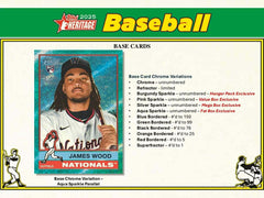 2025 Topps Heritage Baseball MLB Mega Box - Taass US