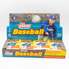 2024 Topps Heritage High Number Baseball MLB Hobby Box - Taass sale