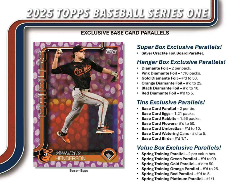 2025 Topps Series 1 Baseball MLB Blaster Box - Taass US
