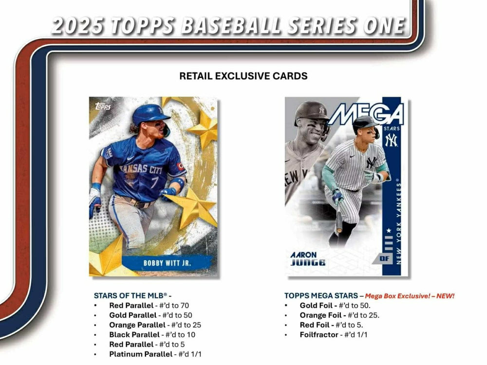 2025 Topps Series 1 Baseball MLB Blaster Box - Taass US