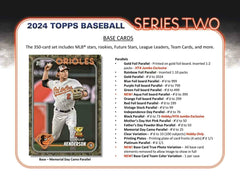 2024 Topps Series 2 Baseball MLB Jumbo Hobby Box - Taass online