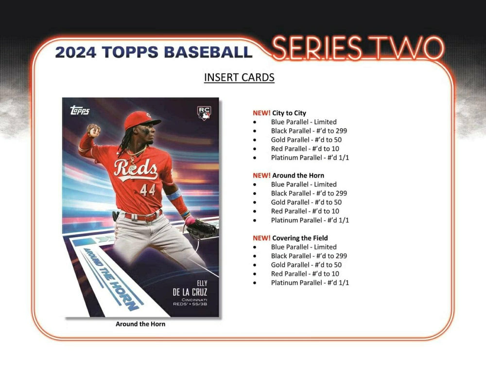 2024 Topps Series 2 Baseball MLB Jumbo Hobby Box - Taass online
