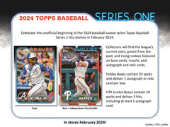 2024 Topps Series 1 Baseball MLB Hobby Box - Taass online