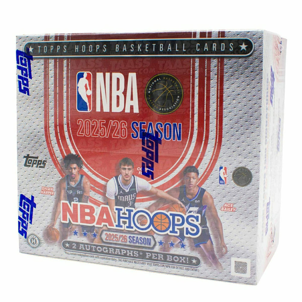 2025/26 Topps NBA Hoops Basketball Hobby Jumbo Box - Taass discount