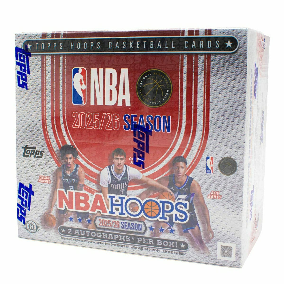 2025/26 Topps NBA Hoops Basketball Hobby Jumbo Box - Taass discount