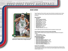 2025/26 Topps NBA Basketball Mega Box - Taass discount