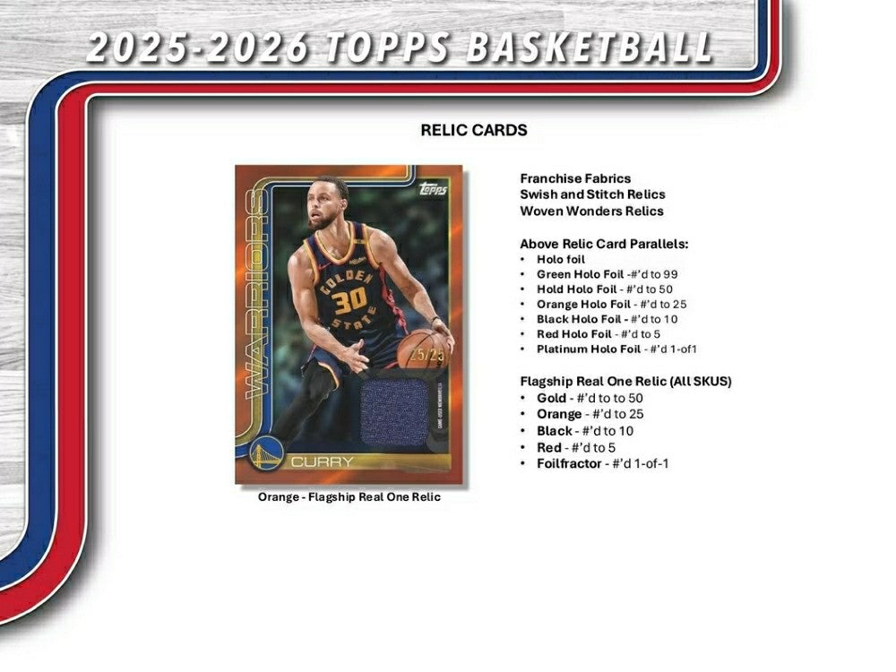 2025/26 Topps NBA Basketball Mega Box - Taass discount