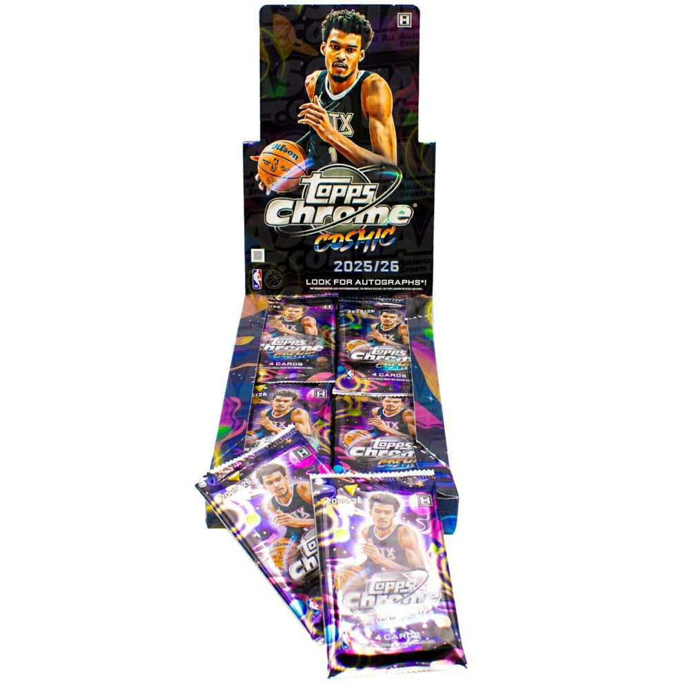 2025/26 Topps Cosmic Chrome NBA Basketball Hobby Pack - Taass US