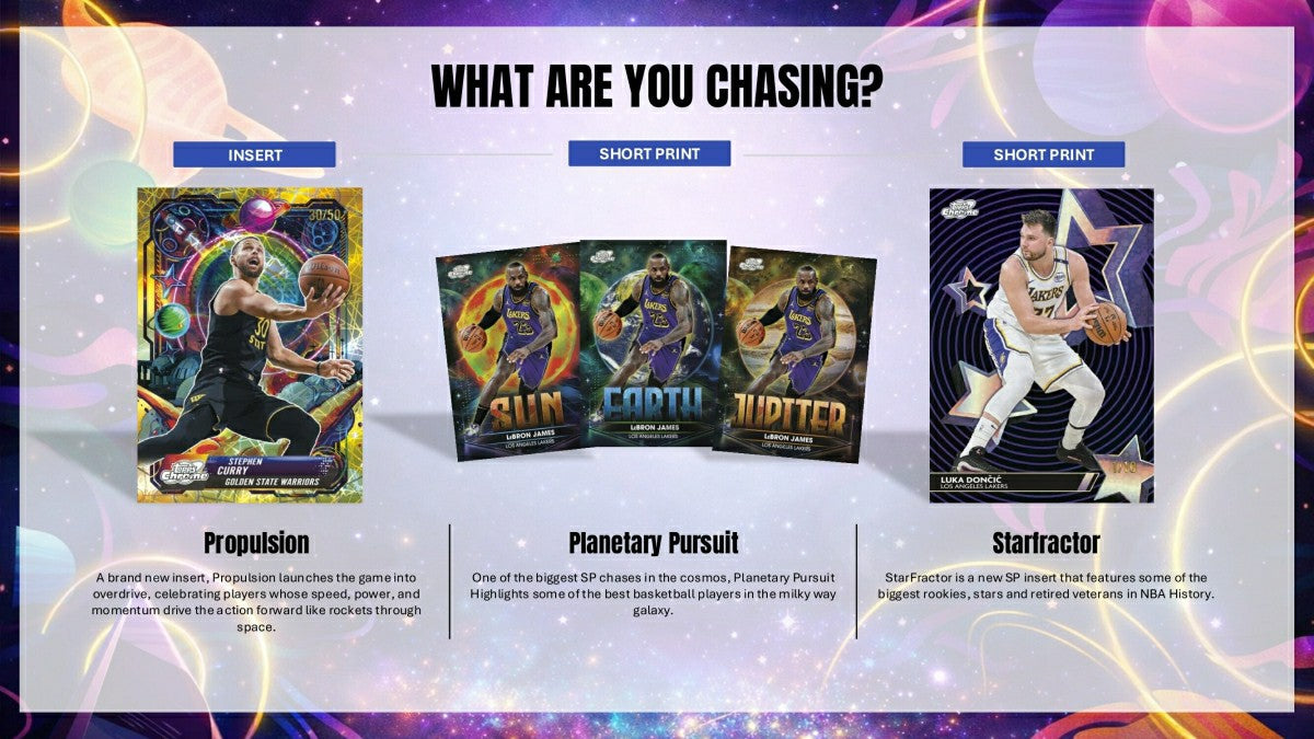 2025/26 Topps Cosmic Chrome NBA Basketball Hobby Box - Taass online