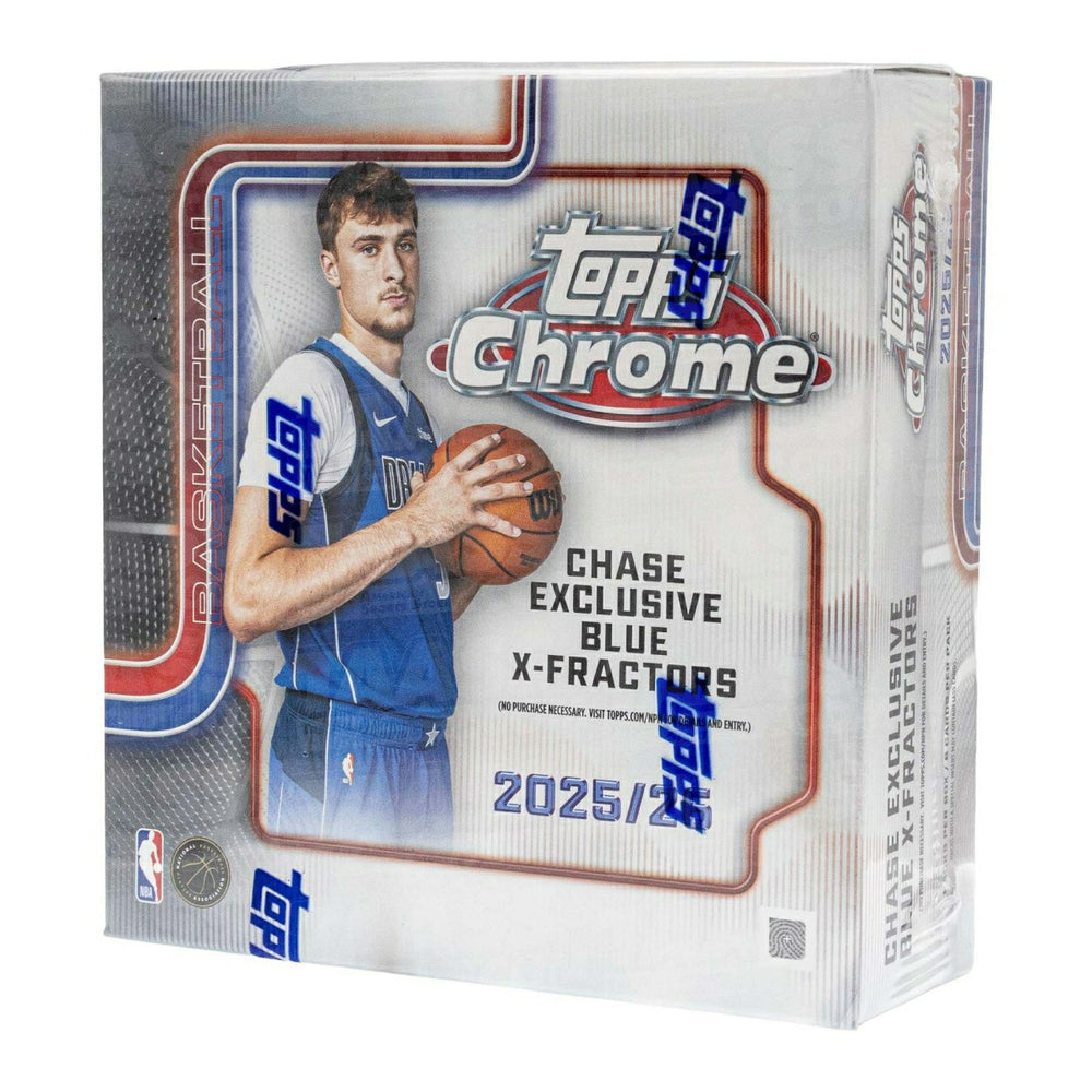 2025/26 Topps Chrome NBA Basketball Mega Box - Taass sale
