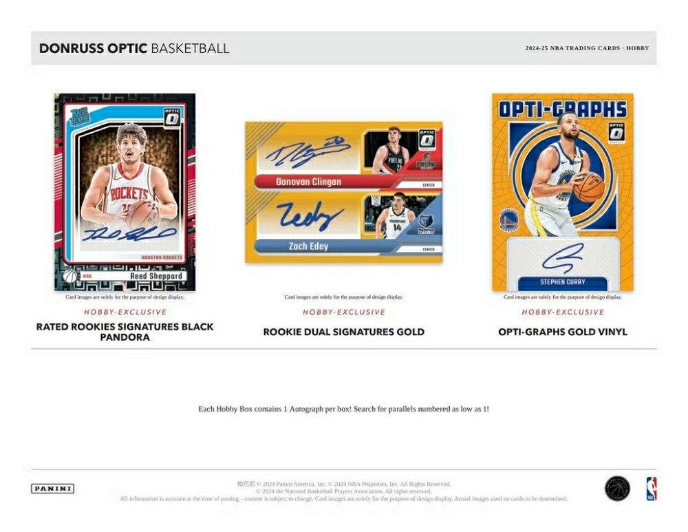2024/25 Panini Donruss Optic Basketball NBA Fast Break Box - Taass near me