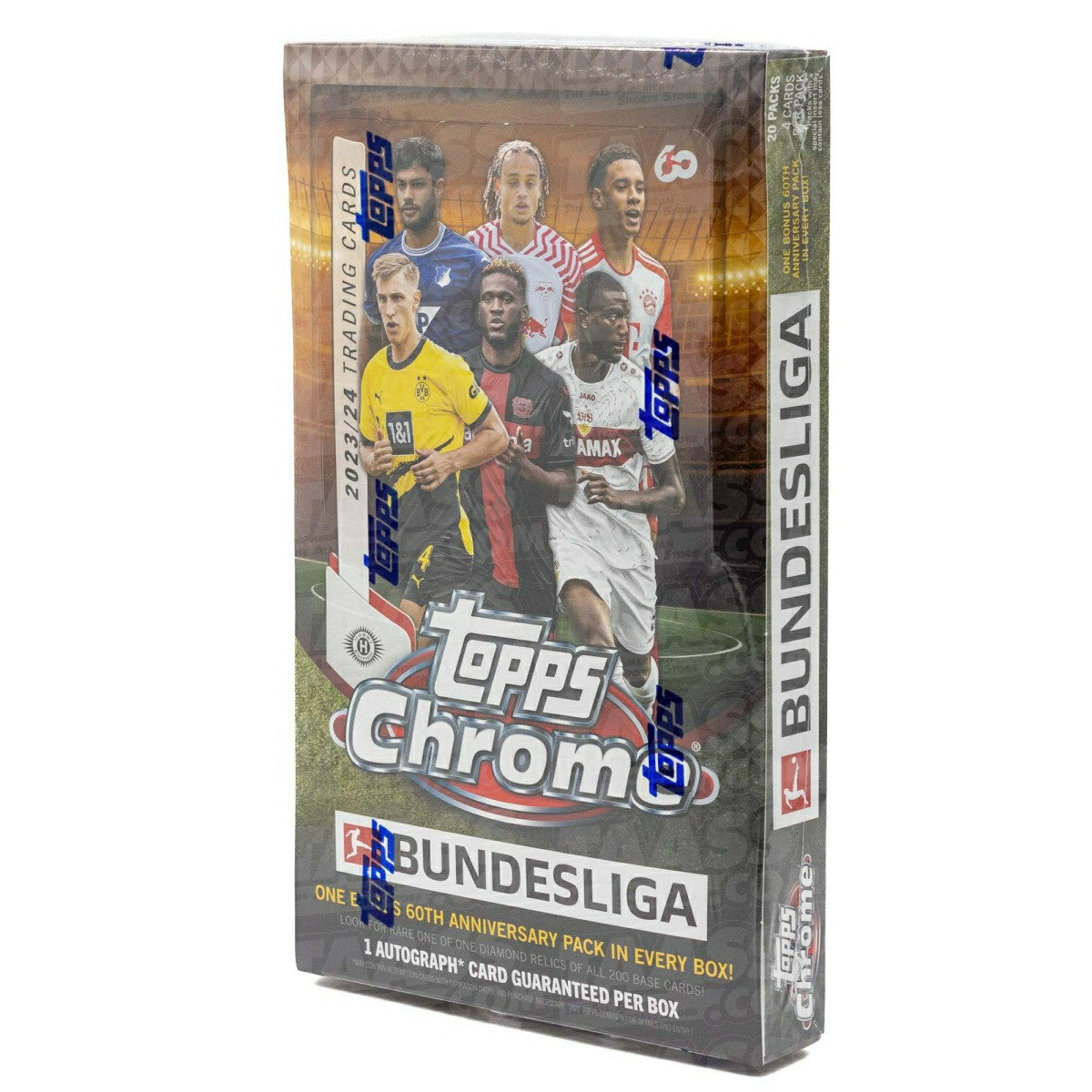2023/24 Topps Chrome Bundesliga Soccer Hobby Box - Taass for sale