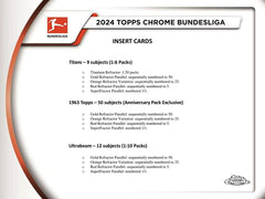 2023/24 Topps Chrome Bundesliga Soccer Hobby Box - Taass for sale