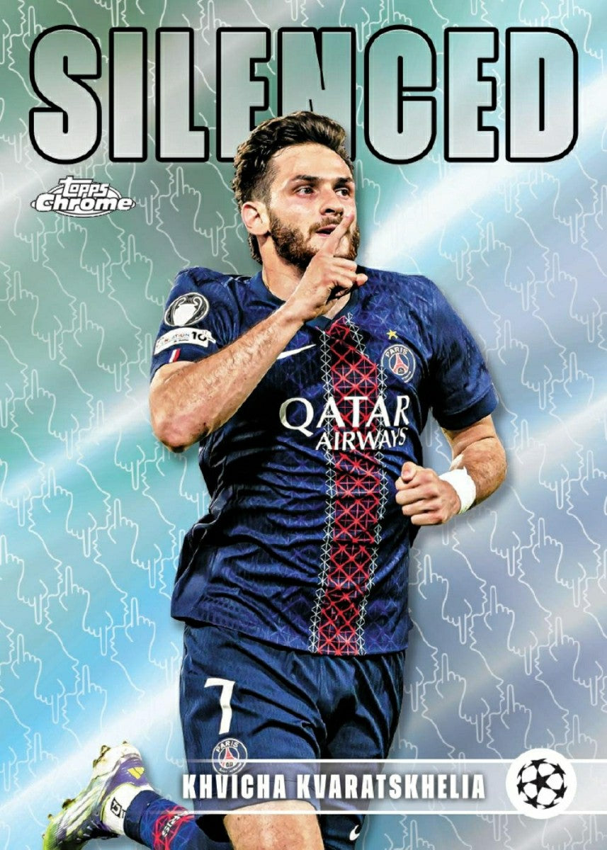2025/26 Topps Chrome UEFA Club Competitions Football Blaster Box - Taass sale
