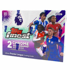 2025/26 Topps Finest Premier League Soccer EPL Hobby Box - Taass sale