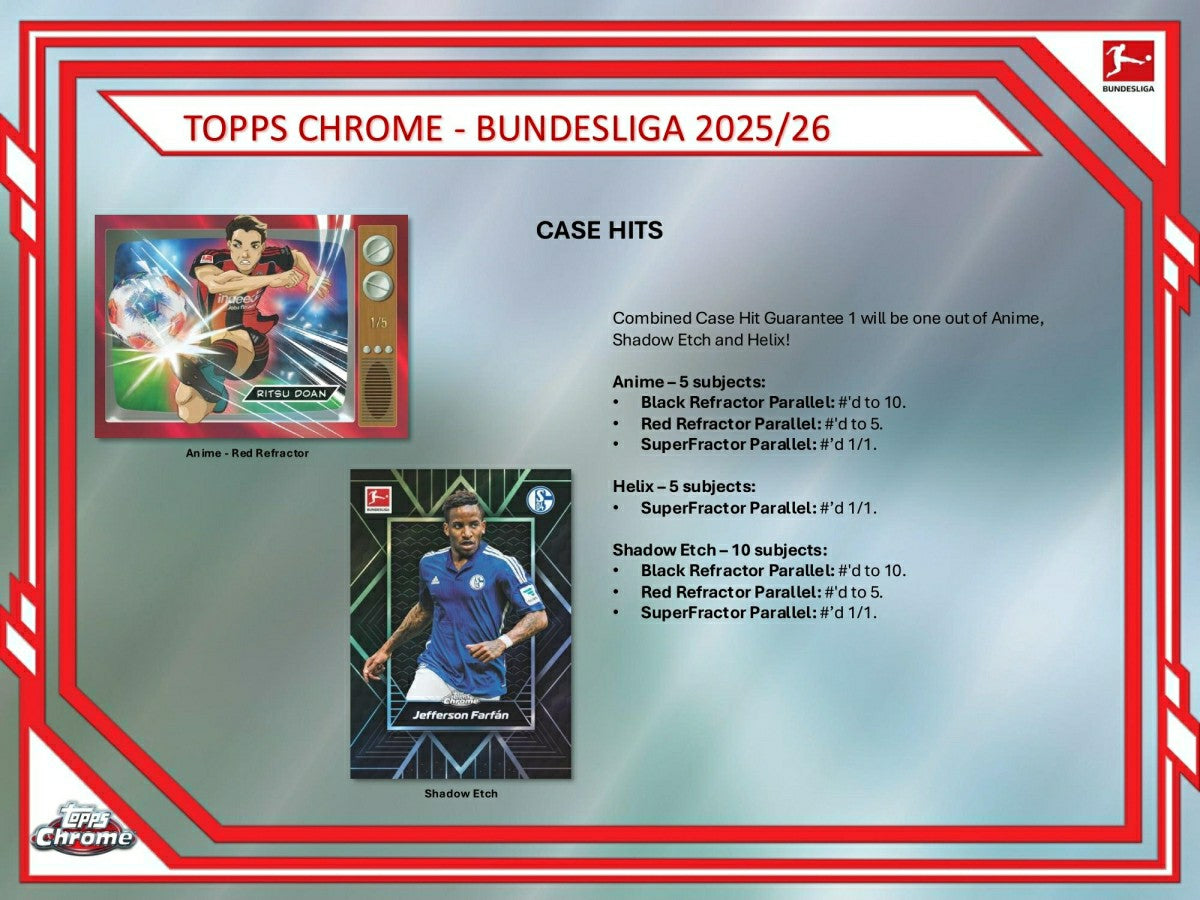 2025/26 Topps Chrome Bundesliga Football Hobby Box - Taass discount
