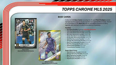 2025 Topps Chrome MLS Soccer Blaster Box - Taass US