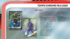 2025 Topps Chrome MLS Soccer Hobby Box - Taass sale