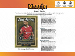 2024/25 Topps Chrome Merlin UEFA Club Competitions Football Blaster Box - Taass for sale