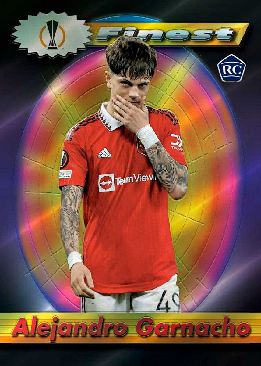 2022/23 Topps Finest Flashbacks UEFA Club Competitions Soccer Hobby Box - Taass for sale