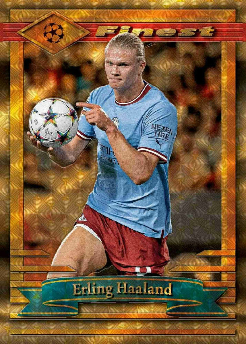 2022/23 Topps Finest Flashbacks UEFA Club Competitions Soccer Hobby Box - Taass for sale